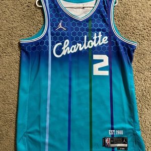 LaMelo Ball Charlotte Hornets Jordan Brand 2021/22 Swingman Jersey City Edition